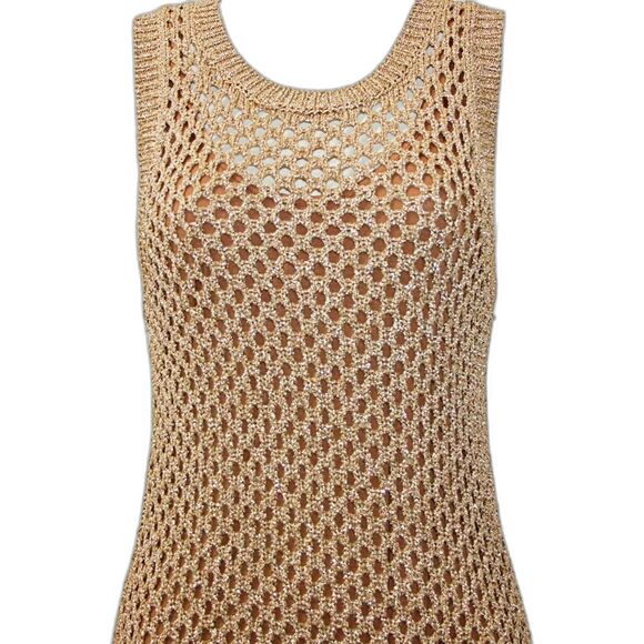 House-of-harlow Women's Gold Dress - Picture 3 of 8